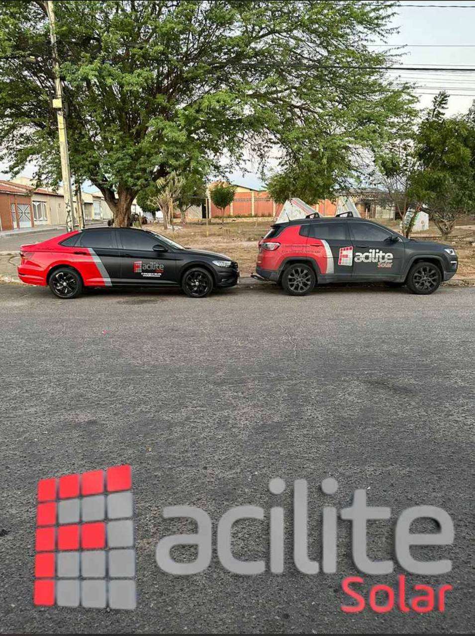 Frota de veículos da Facilite Solar